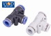 High Quality Plastic Pneumatic Fitting Push In Fitting Pneumatic Air pneumatic fitting Manufacturer In China