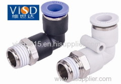 plastic quick connecting air fittings Union Tee PE(PUT) series pneumatic fitting