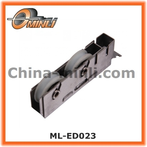 Nylon sliding door window roller with wheel bearings