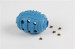 синий животное обработанной резины игрушка с отверстиями