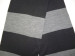 Men's Black & Grey Striped Scarves