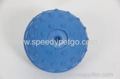 Blue Rubber Ball Pet Toy