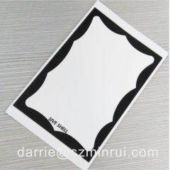 Hot Design blank Egg shell stickers custom from the largest manufacturer of Destructible labels paper in China