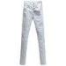 Slim Fashion Wrinkled Long Ladies Casual Pants With Garment Wash