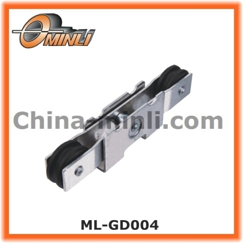 Customized Aluminum Metal Bracket with Double Plastic Pulley