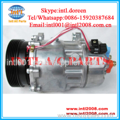 SD7V16 Sanden 7V16 1221 1206 auto air compressor for Audi-Seat-Skoda-VW 1J0820803A 1J0820805