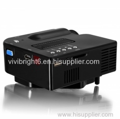 Vivibright Mini LED Portable Projector 5S UC28 Dynamic video 1080P/4K Decode exceed 3d Projector game beamer for XBOX