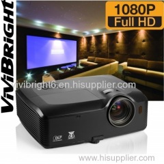vivibright 1080P Projector 4K chip video decoder in stocks now