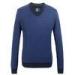 Blue Oxford Mens Cottonsweaters / boys v neck sweater in all size