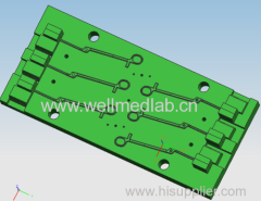 Plastic forceps plastic injection moulds