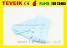 Custom Blue Abdominal CTG Belt / Strap For Cardiotocography Machine