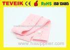 Latex - Free Pink Fetal Fetal Monitor Transducer Belt with Button 60mm Width