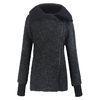 High Collar ladies fall jackets / womens winter Wool coats and jackets