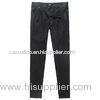 Black Twill Tencel Ladies Casual Pants womens casual trousers