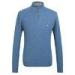 Winter warm Navy Blue Mens Knitted Sweaters casual boys cashmere sweater