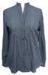 Grey Autumn Cotton womens plus size blouses and tops for Work