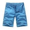 Fashion Cotton boys Denim Shorts mens light blue pants with pockets