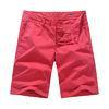 Red Garment Dyeing Mens Summer Shorts casual clothes for juniors