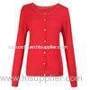 Red ladies cardigan sweaters