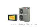 Galvanized Steel Casing Housing EVI Heat Pump R410A / Air Source Heat Pumps