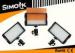 High Output 18W 3pcs Stackable LED Photography Lights Photo Studio Dimmable Lighting