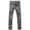 Mens Grey Casual Long Pant clothing dyeing services Eco Friendly