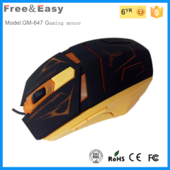 USB gaming mouse with led light LOGO