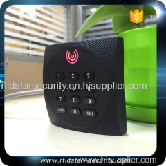 Waterproof Door Access Control Wiegand 26 RFID ID Card Reader Black 125KHz EM
