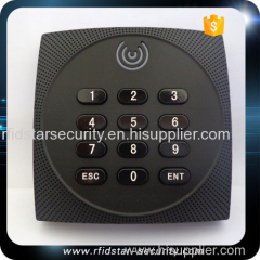 Waterproof Door Access Control Wiegand 26 RFID ID Card Reader Black 125KHz EM