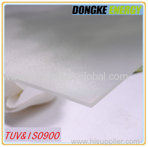 AR coated ultra white float glass