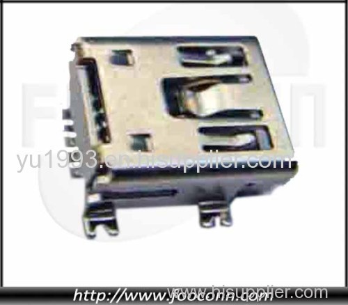 MINI USB Connector 5Pin Female SMT Type