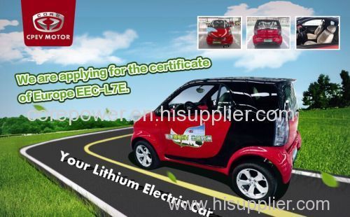 Lithium pure electric car mini car fire beetle