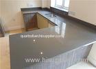 Plain Grey Stone Tile Countertop Slab Decor Engineered Artificial Quartz StoneSurface