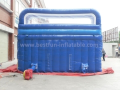 High quality popular inflatable water slide with pool