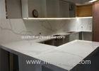 Artificial Quartz Rock Engineered Quartz Stone Bench Tops / Solid Surface Countertops Material