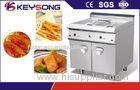 Stainless Steel Restaurant Kitchen Equipment Deep Fryer For Food