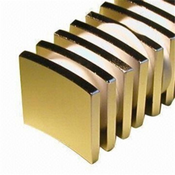 custom permanent motor arc neodymium magnet