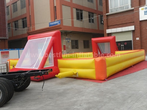 Hot sale portable inflatable soccer field