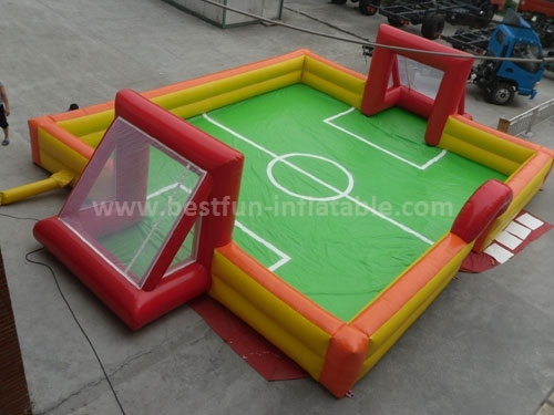 Hot sale portable inflatable soccer field