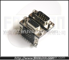 D-SUB Stack Connector 9P M to 15P F