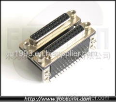 D-SUB Stack Connector 25P F to 25P F