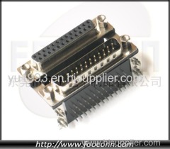 D-SUB Stack Connector 25P F to 25P M