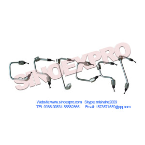 Truck spare parts 3978031 32 34 36 Fuel pipe of a set of
