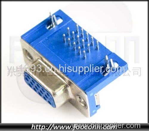 VGA Connector 15P Female Right Angle DIP