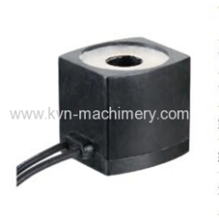 Low temperature rise solenoid coil