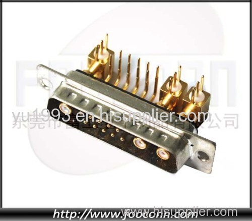 High Current D-SUB Connector Male 13W3