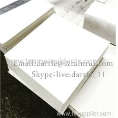 White Foam Destructive labels paper.printing Egg shell stickers material foam ultra destructible vinyl label paper