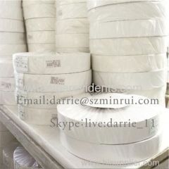 White Foam Destructive labels paper.printing Egg shell stickers material foam ultra destructible vinyl label paper