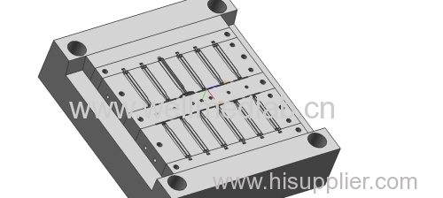 three parts syringe Plunger plastic injection moulds