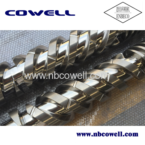 High quality parallel twin screw and barrel for pet plastic processing